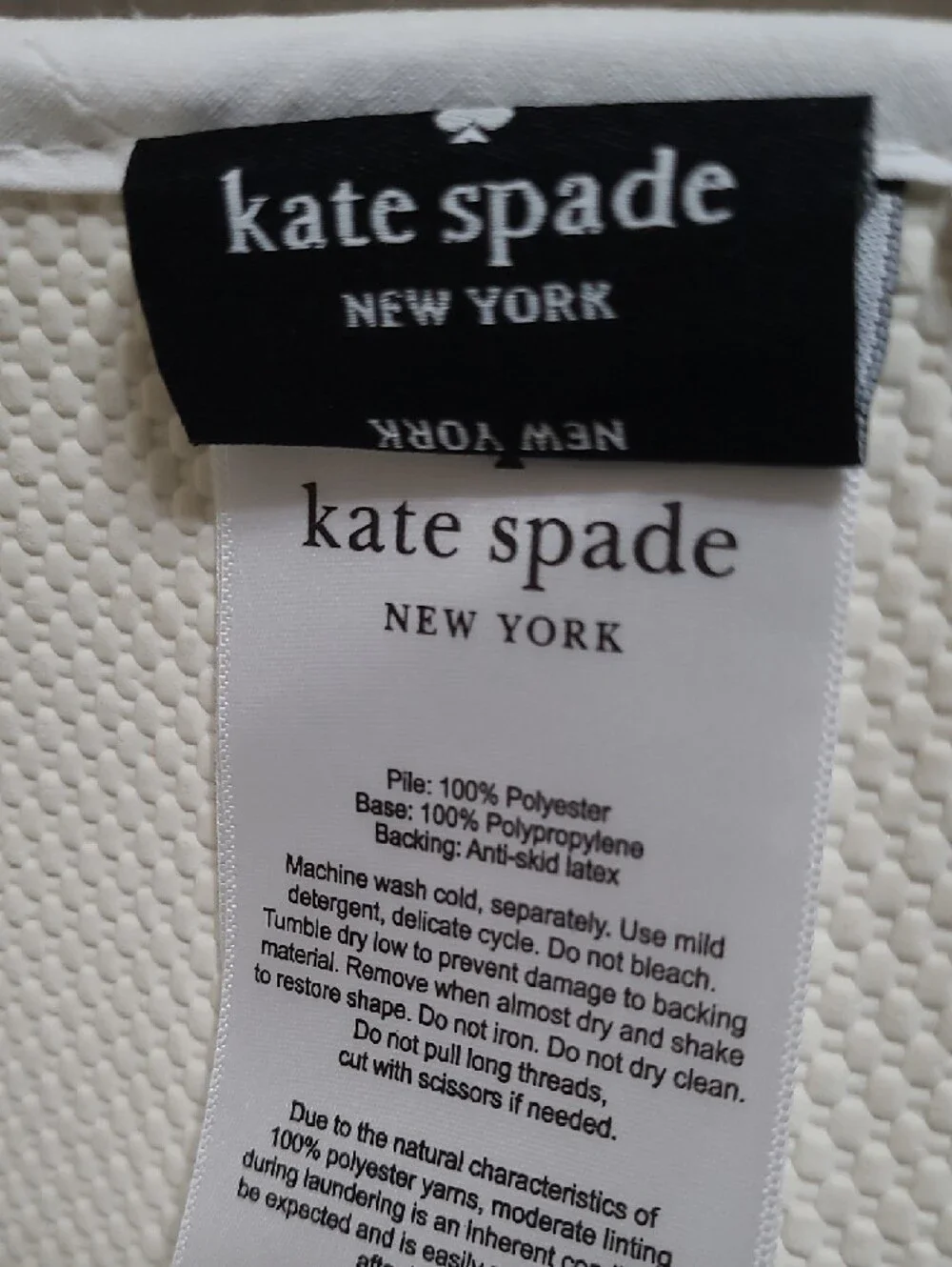 Kate Spade Stripe Bath Rug